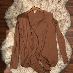 Loose fitting cardigan